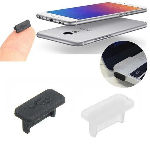 10Pcs Rubber Usb Type-C Dust Plug Charger Port Anti-Dust Cover Ready ...