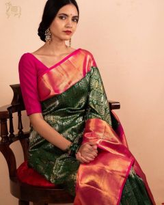 *Ready Stock* Sarees on SALE Soft Lichi Silk Saree Indian Ethnic Wedding Dresses