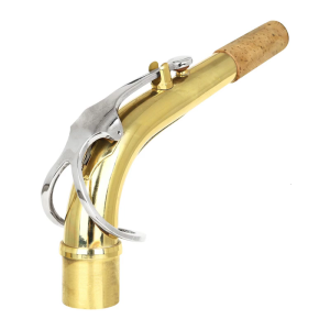 Saxophone Cổ Cong altos sax Brass ống ngậm nhạc cụ sax uốn cong cổ nối sax phụ kiện