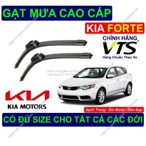 Gạt Mưa Bền Đẹp Kính Lái KIA FORTE Cặp Gạt Mưa Kính Lái KIA FORTE Có Đủ Size Cho Các Đời Xe KIA FORTE