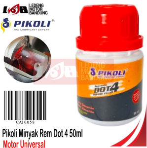 Pikoli Oli Minyak Rem Dot 4 Ukuran 50ml Motor Matic Bebek Sport Universal