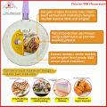 MAKCOOK Wajan Teflon / Wajan Gagang / Crepes pan / crepes maker / telfon crepes White Lavender 16cm. 