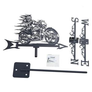 Decorative Iron Weather Vane Weathervane Perfect for Roofs and Outdoor Garden Courtyard Decoration Wind Direction Tool