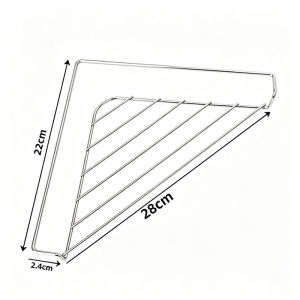 Stainless Steel Kitchen Sink Drain Rack No Drill Triangle Storage Organizer Sponge Holder Dishcloth Soap Shelf Corner Stand