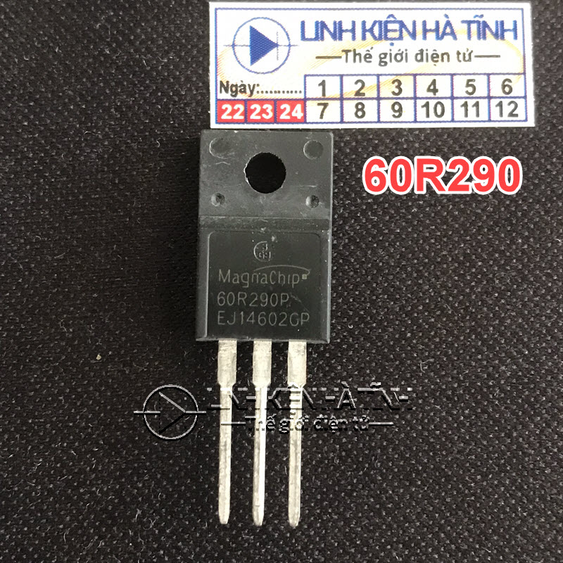 mosfet tivi MMF60R290P 60R290P 60R290 kênh N 13A 650V-AG5