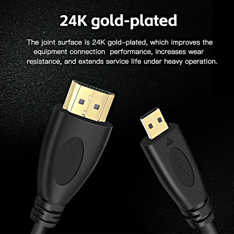 Connect Gopro Gopro Hero Hdmi Out Micro HDMI To HDMI Cable D