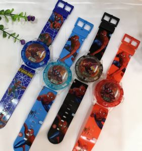 readystock Spiderman Boboiboy Ultraman Car McQueen Avenger Transformer Batman Thomas Projector watch music light jam budak projection lampu muzik