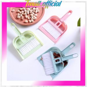 ❄ TMALL ❄ R052 Sapu Mini Set DustPan Serok Cikrak Kecil Kebersihan Karpet Mobil Meja Laptop