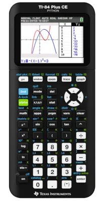 Texas Instruments TI-84 Plus CE Color Graphing Calculator Trifecta/ Teal