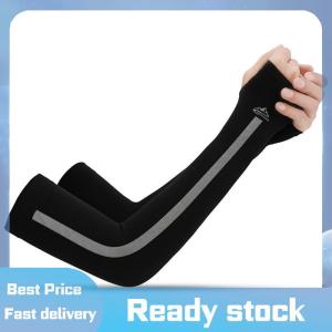 Sports🚴🏻♀️ New chống UV băng lụa cánh tay tay áo Kem chống nắng ngón Găng tay xe đạp cánh tay sleevs