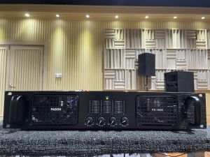 Penampilkan tenaga audio empat saluran kelas H 800 watt * 4. Penampilkan profesional 8 ohms