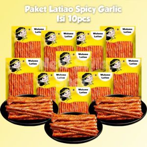 HALAL WULAMA LATIAO Wulama Latiao Ukuran Jumbo spicy 100g/70g ISI 10 PCS