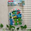 Banner Happy Birthday Karakter / Banner HBD Motif / Bunting Flag Karakter. 