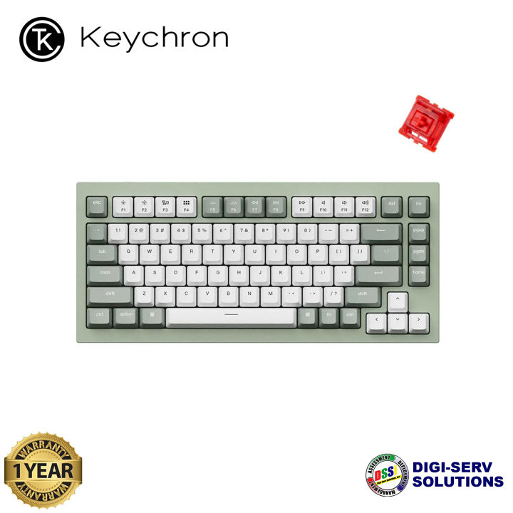 Keychron Q1-L1 Custom Mechanical Keyboard (Red Switch) Red Switch