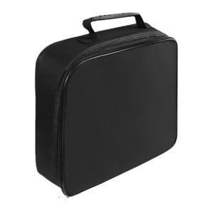 Portable Electric Vehicle Charger Cable Organizer Bag Fire Resistant Oxford Fabric with Large Capacity Black Carry Case