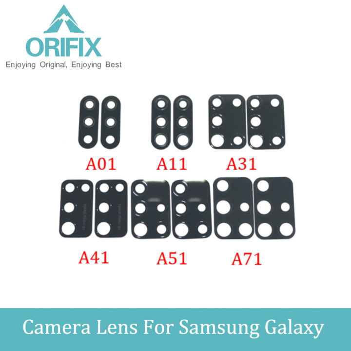 Camera Glass Lens For Samsung Galaxy A01 A11 A31 A41 A51 A71 A21S A21  Original Phone Housing New Rear Back Camea Lens Part