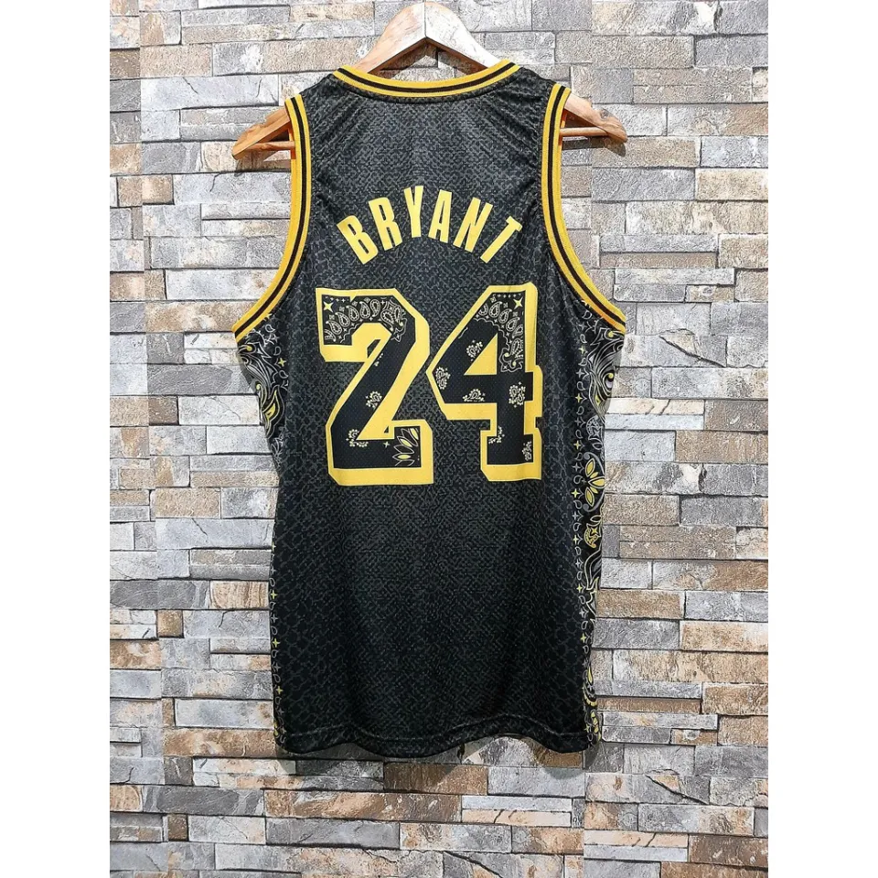 Kobe black best sale and gold shirt