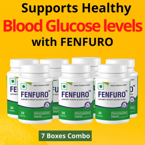 Fenfuro - Supports Blood Glucose Levels | Plant-based | Clinically Proven | Patented [7 Boxes combo]
