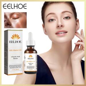 Eelhoe Vitamin C+E Serum For Face Whitening Facial Serum Dark Spot Remover Brightening Fade Fine Lines Anti-Ance Skin Care Anti-Wrinkle Serums Lifting Moisturizing Skin Care Anti Wrinkle Vitamin Face Serum