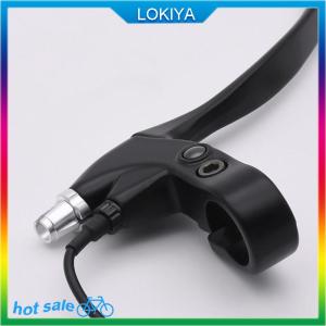 LOKIYA 1 Pair E-Bike Rear Brake Lever Electric Bicycle Brake Handle Bike Accessory