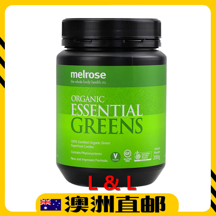 Melrose organic 2024 essential greens