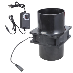 12V 12cm Exhaust Fan Home Quiet Inline Duct Fan Industrial Fan Bathroom Kitchen Ventilation Fan for Bathroom Kitchen
