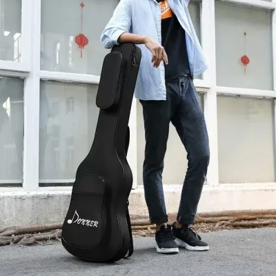 Semi gigbags softcase Tas GITAR BAS merk bordir bk55