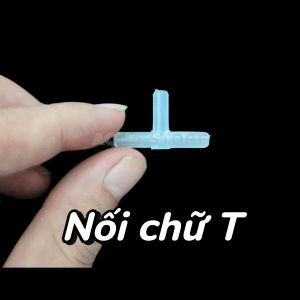 Nối dây Oxy bể cá và Van chỉnh khí Oxy bể cá