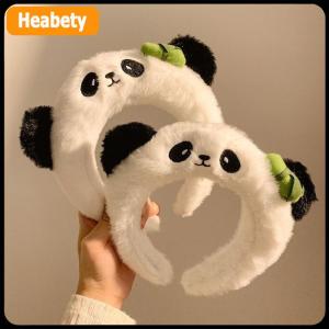 【2-3 ngày giao hàng】 Dễ Thương Phim Hoạt Hình Gấu Trúc Sang Trọng Headband Cho Phụ Nữ Của Rửa Mặt Vui Chơi Giải Trí Công Viên Vui Nhộn Và Sáng Tạo Headband Cho Zoo Tóc Phụ Kiện