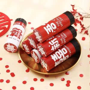 Pháo Bắn Hoa Giấy Mini Trang Trí Tiệc Cưới Tân Gia Sinh Nhật Kỷ Niệm Bắn Kim Tuyến Màu Đẹp Dễ Dùng An Toàn Decor Tiệc Happy Wedding