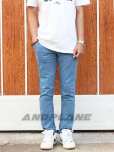 Mens long jeans light blue are jumbo size/mens long pants/jeans trousers