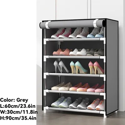 Shoe Rack Dustproof Waterproof Shoe Cabinet Multifunctional Home Use Simple Shoe Cabinet