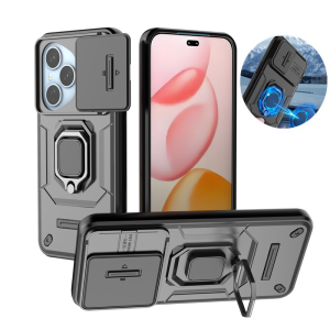 Shockproof Armor Funda For Honor 400 Lite Honor400 Pro 5G Holder Ring Case For Honor 400 Pro Slide Lens Protect Cover