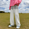 Aesthetic pants for men slocks oversized pants Korean baggy sweatpants wide leg original pants. 