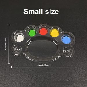50pcs Disposable Paint Palette Paint Trays for Kids Paint Palette Tray Paint pallets for Acrylic Painting Portable