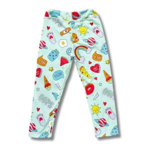 3pcs Bargain Kids Leggings for Girls Printed Bottoms
