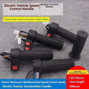 K9SEQ High Medium Low Speed Electric Bike handlebar Plastic Multistyles Forward Reverse Speed Control High Quality Cruise Control Throttle Handle