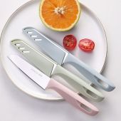 Dao gọt hoa quả có nắp an toàn dao gọt trái cây chất liệu thép không gỉ