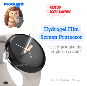 [SG] Screen Protector Film Google Pixel Watch 4 45mm 41mm Pixel Watch 3 45mm 41mm Pixel Watch 2 Hydrogel not tempered glass