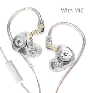 KZ Edx Pro 1dd Hi-Fi In Ear Earphones with Mic Monitor Headphone Earbuds Sport Noise Cancelling