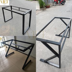 Bàn làm việc Hồ chí minh bàn làm việc gỗ chân sắt