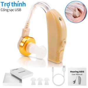 Máy Trợ Thính Cho Người Già Freeship Tai Nghe Trợ Thính Máy Trợ Thính Lọc Tiếng Ồn Tạp Âm 2 Chế Độ