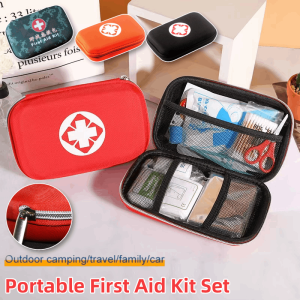 Portable First Aid Kit Set Medical Emergency Pouch Travel Rescue Case Bag Trauma Kit for Boat Vehicle Outdoor Survival