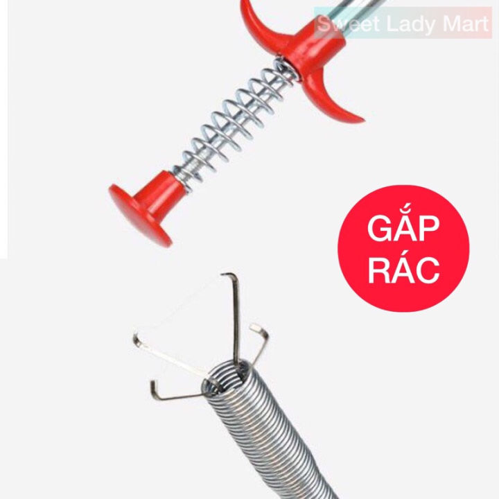 Dây gắp rác, kẹp gắp rác thông cống tiện dụng - Dụng cụ gắp rác thông ...