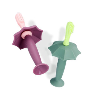 Umbrella Toothbrush Sikat Gigi Anak Bayi Lembut Silikon BFA Free