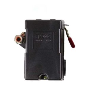 HOUCHU 90-120 PSI Handle Pressure Switch 220V Replacement Parts Air Pressure Controller Durable Heavy Duty Horizontal Control Valve Air Compressor