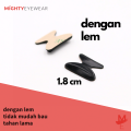 Nosepad Lem Silicone Bantalan Hidung Kacamata nosepad 1 pasang. 