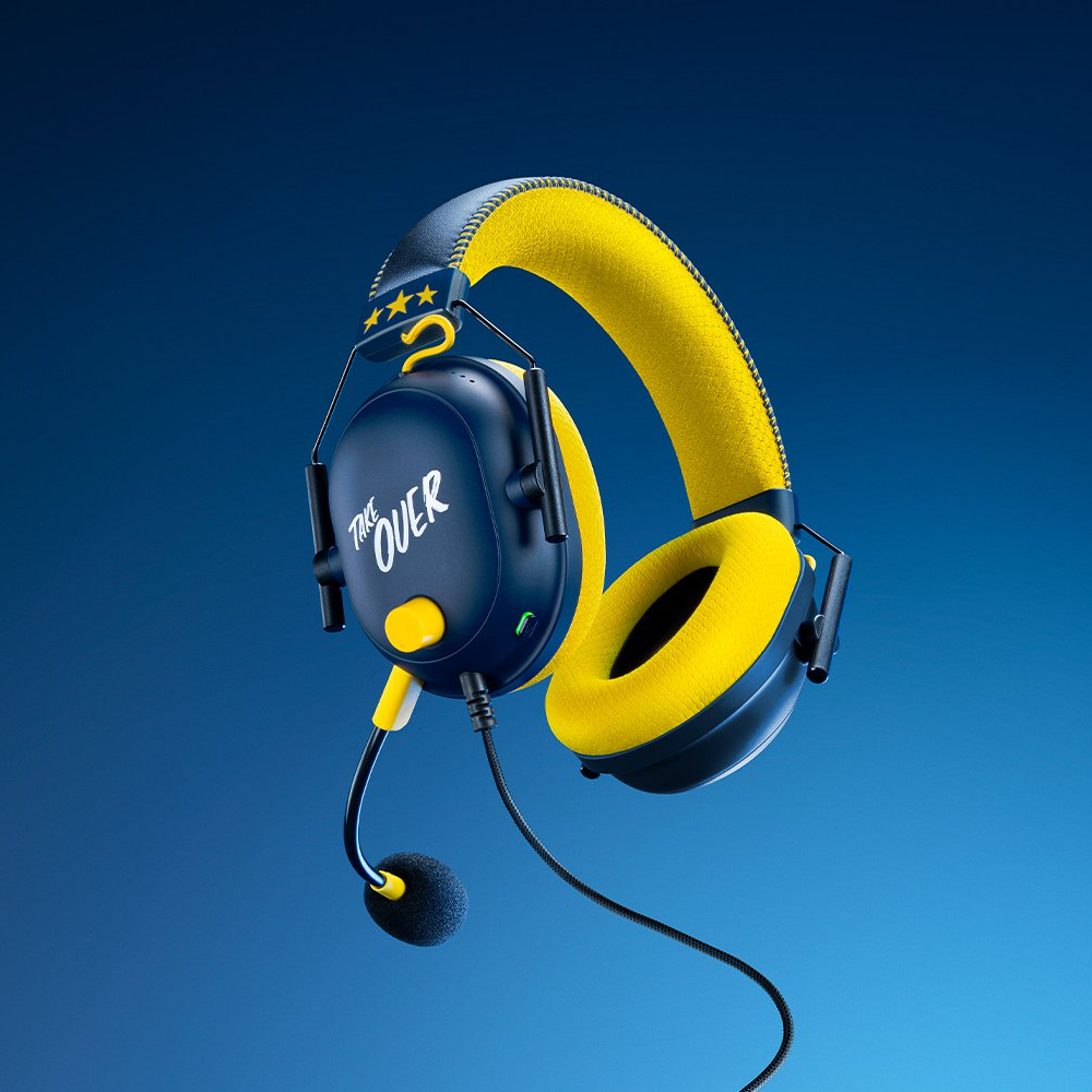 RAZER BlackShark V2 Multi-Platform Wired Esports Headset with HyperClear Cardioid Mic With USB Sound Card Gaming Headphones