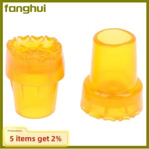 fanghui 2pcs 19mm 22mm Antiskid Rubber Crutch Tip Pad Durable Rubber Anti-Slid Heavy Duty Canes Replacement for Walking Stick Crutch End