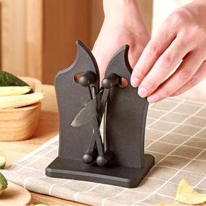 GAOSU High-carbon Steel Kitchen Sharpener Manual High Hardness Whetstone Innovative Thickened Cutter Sharpening Machine Chef